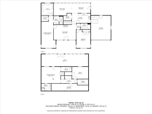 3122 Harmony Rd, Temple, GA 30179 - view of home floor plan