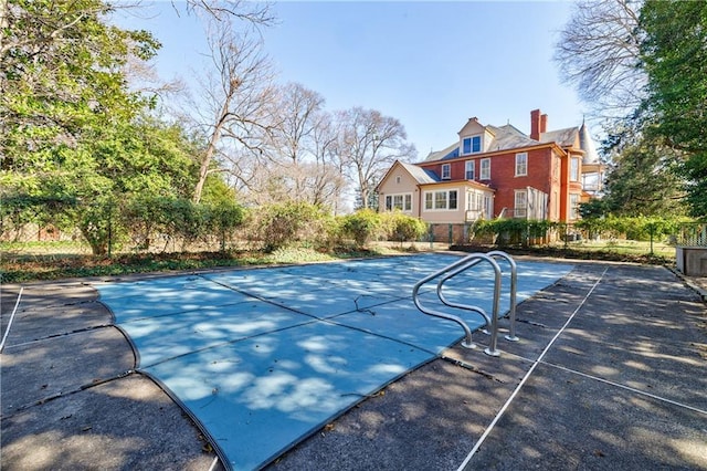 view of pool