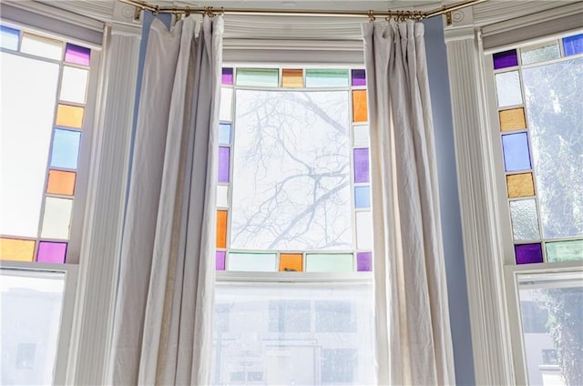 view of room details