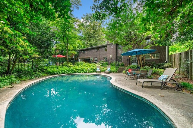 1138 Berkeley Rd, Avondale Estates, GA 30002 - view of pool with a patio area