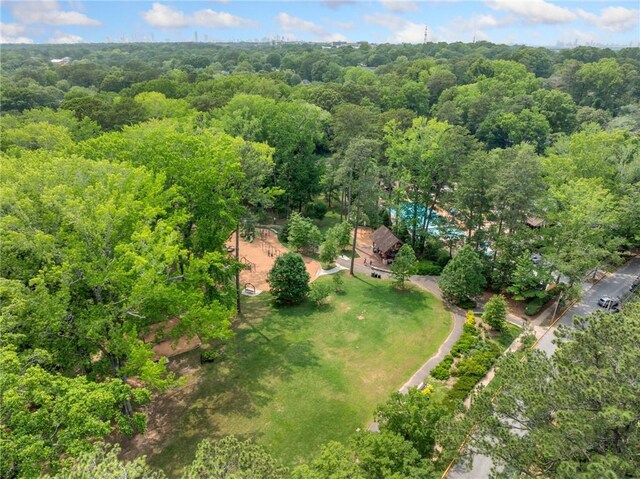 1138 Berkeley Rd, Avondale Estates, GA 30002 - bird's eye view of a heavily wooded area