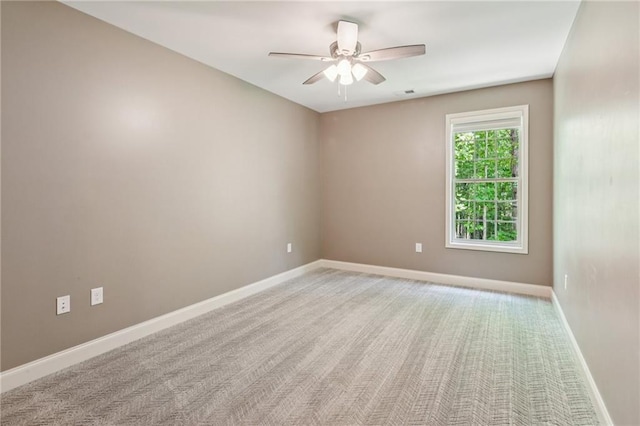 328 Shade Tree Cir, Woodstock, GA 30188 - empty room with ceiling fan and light carpet