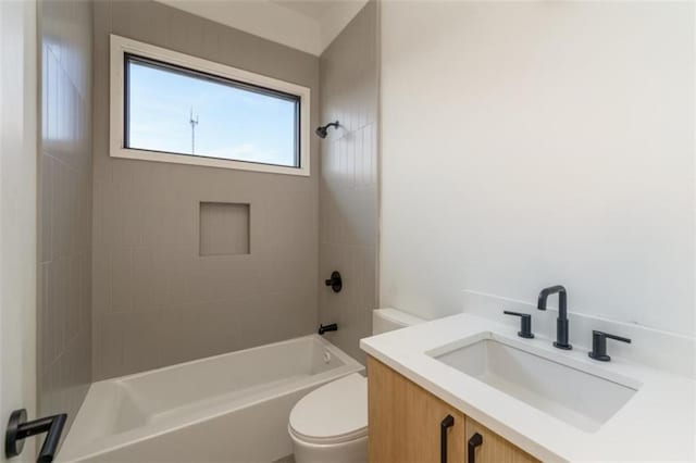 816 Berne St Unit 6, Atlanta, GA 30316 - full bathroom with toilet, bathing tub / shower combination, and vanity