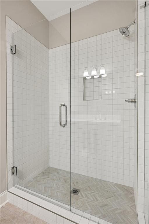 full bath featuring a stall shower