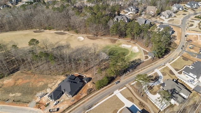 birds eye view of property featuring a residential view