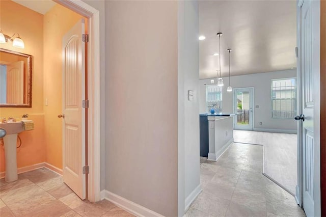 529 Dasheill Ln, Atlanta, GA 30349 - hall featuring baseboards
