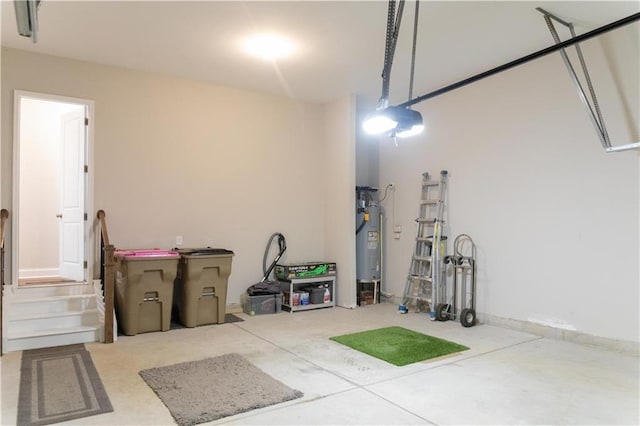 2665 Crowbrook Way, Cumming, GA 30040 - garage featuring a garage door opener and electric water heater