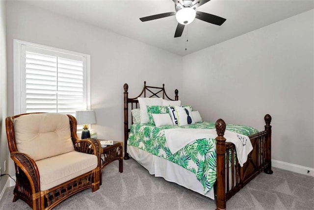 1311 Calgary Lk, Winder, GA 30680 - bedroom featuring carpet floors and a ceiling fan
