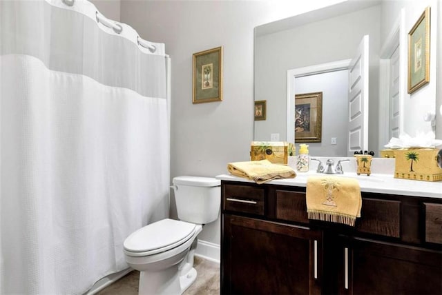 1311 Calgary Lk, Winder, GA 30680 - bathroom featuring vanity and a shower with shower curtain