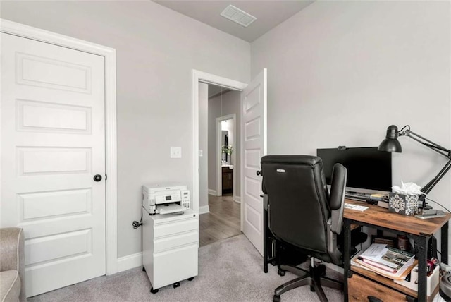 1311 Calgary Lk, Winder, GA 30680 - office featuring light colored carpet and baseboards