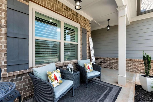 1311 Calgary Lk, Winder, GA 30680 - view of covered porch