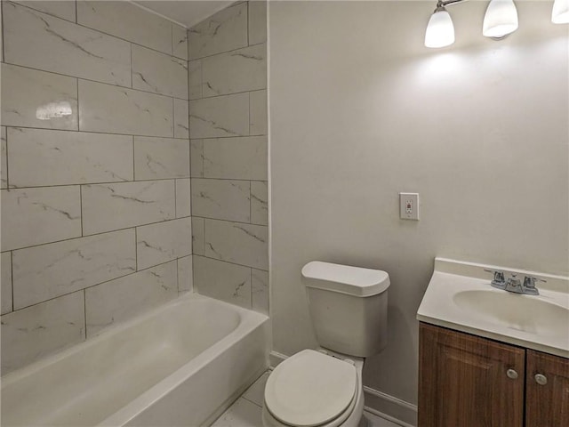 2437 Clarissa Dr NW, Atlanta, GA 30318 - bathroom with vanity and shower / bath combination