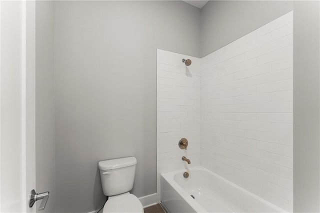 1420 Coretta Bnd, Atlanta, GA 30318 - full bathroom with toilet, shower / washtub combination, and baseboards