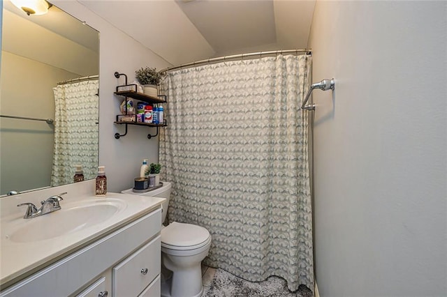 20 Jasmine Ct, Newnan, GA 30265 - bathroom featuring vanity, tile patterned flooring, and a shower with shower curtain