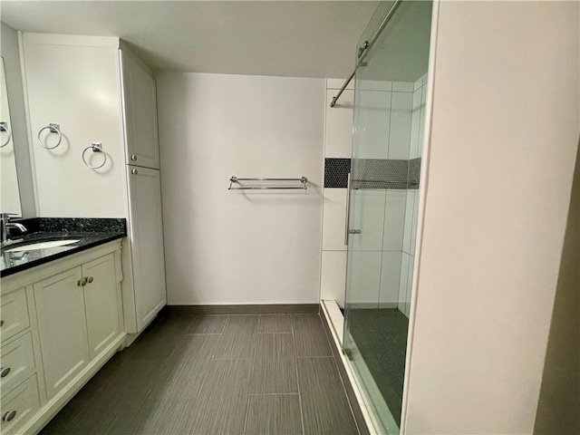 199 14th St NE Unit 710, Atlanta, GA 30309 - bathroom with a stall shower and vanity