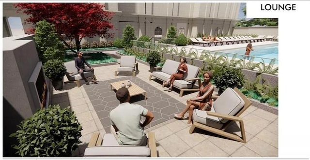 199 14th St NE Unit 710, Atlanta, GA 30309 - view of patio / terrace