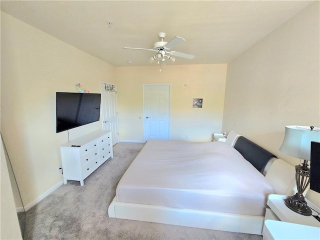 1975 Nocturne Dr Unit 2206, Alpharetta, GA 30009 - bedroom featuring light carpet and ceiling fan