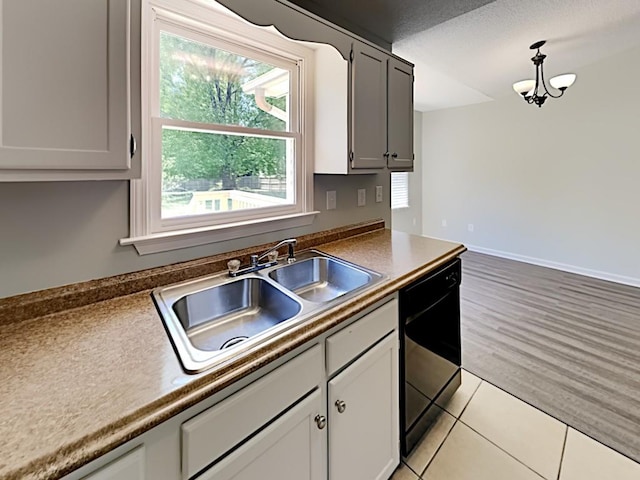 365 Wesley Mill Pl, Villa Rica, GA 30180 - kitchen with dishwasher and light tile patterned flooring