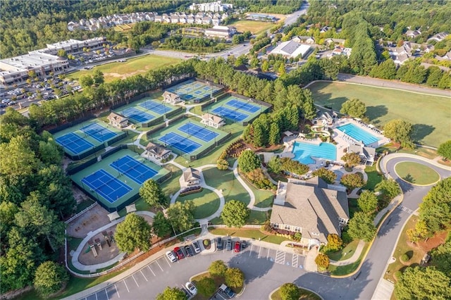 bird's eye view