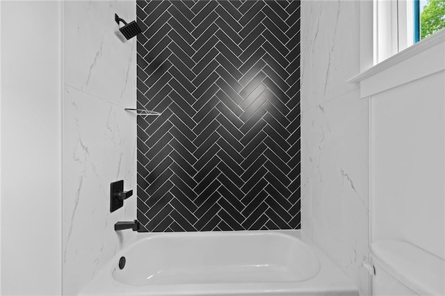 6120 Hutchins Dr, Buford, GA 30518 - bathroom with  shower combination and toilet