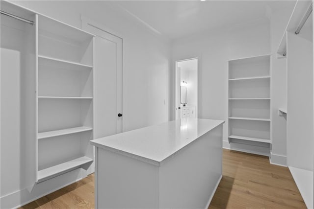 6120 Hutchins Dr, Buford, GA 30518 - walk in closet featuring light wood-type flooring