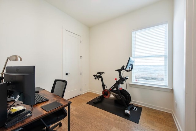 417 E College Ave Unit 102, Decatur, GA 30030 - office space with healthy amount of natural light, light wood-style floors, and baseboards