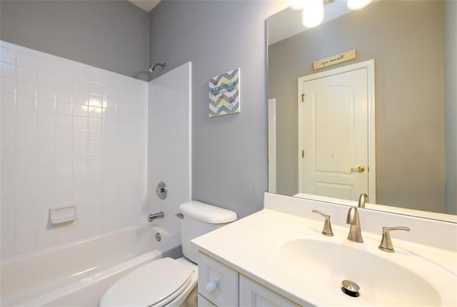 1105 River Laurel Dr, Suwanee, GA 30024 - full bath with toilet, shower / washtub combination, and vanity