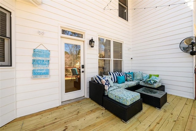 1105 River Laurel Dr, Suwanee, GA 30024 - wooden terrace with an outdoor living space