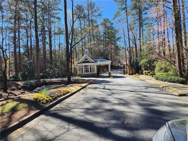 1105 River Laurel Dr, Suwanee, GA 30024 - view of asphalt road with curbs