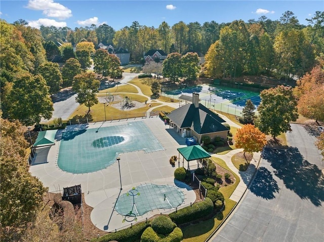 1105 River Laurel Dr, Suwanee, GA 30024 - drone / aerial view