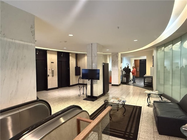 view of community lobby