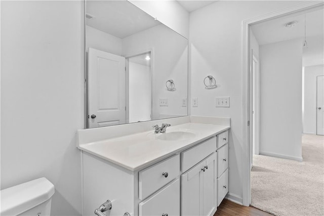 3660 Cattle Field Xing, Loganville, GA 30052 - bathroom with vanity and toilet
