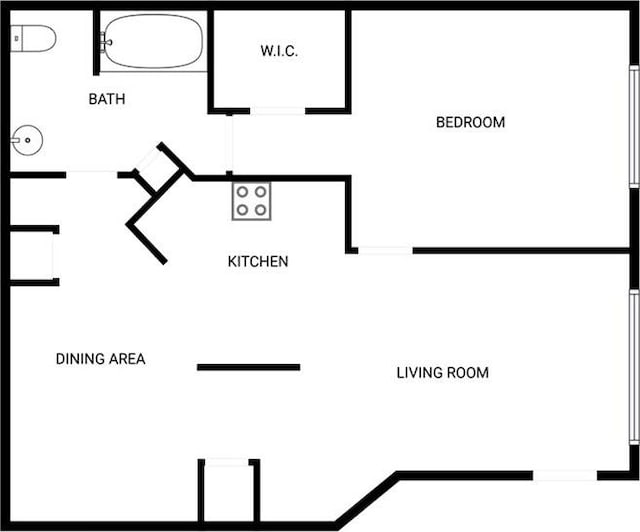 200 Renaissance Pkwy NE Unit 302, Atlanta, GA 30308 - floor plan
