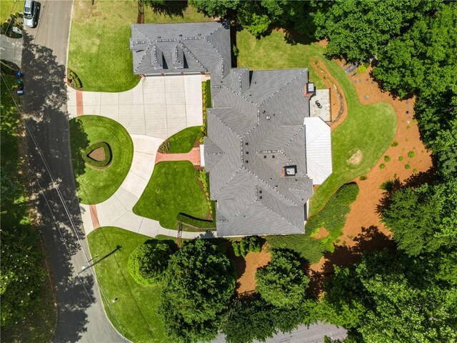 1655 Arrowhead Trl NE, Atlanta, GA 30345 - aerial view of property and surrounding area