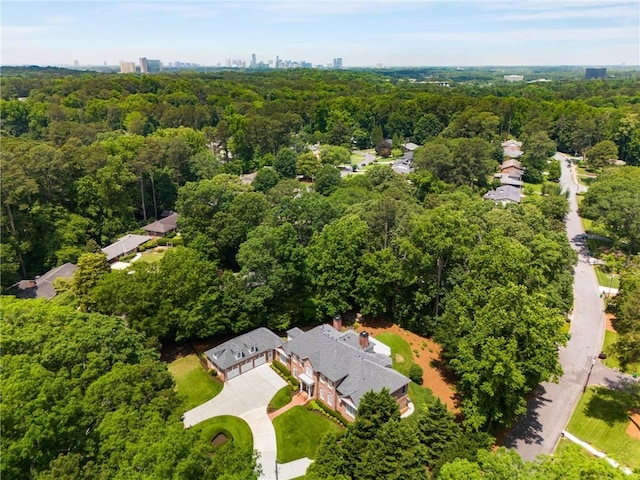 1655 Arrowhead Trl NE, Atlanta, GA 30345 - bird's eye view of a heavily wooded area