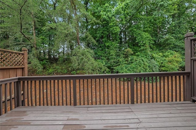 3443 Lathenview Ct, Alpharetta, GA 30004 - view of wooden terrace