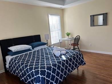 737 Cooper St SW, Atlanta, GA 30315 - bedroom featuring wood finished floors and baseboards