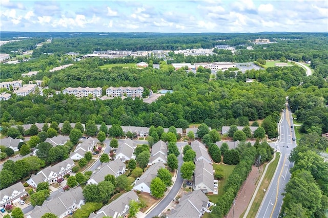 drone / aerial view