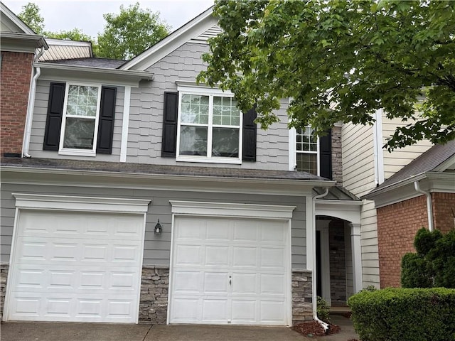 2107 Hailston Dr, Duluth, GA 30097 - view of front of property featuring a garage and driveway