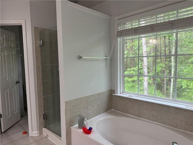 2107 Hailston Dr, Duluth, GA 30097 - full bath featuring a stall shower and a bath
