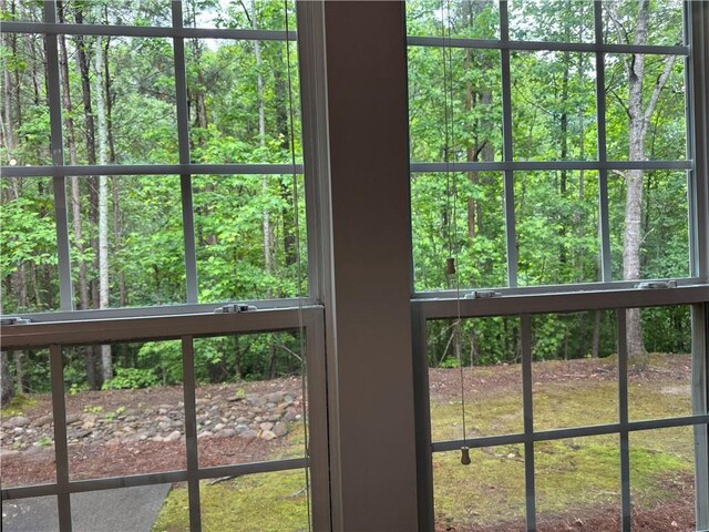 2107 Hailston Dr, Duluth, GA 30097 - detailed view of a wooded view