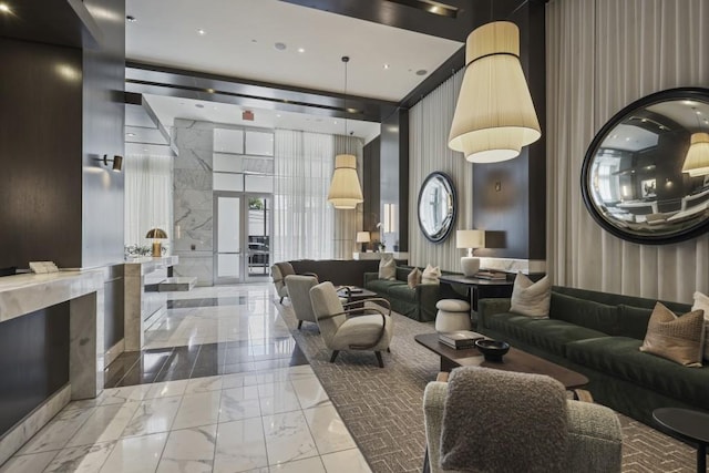view of community lobby