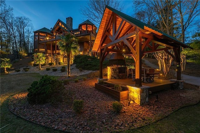 3406 Thunder Pt, Gainesville, GA 30506 - surrounding community featuring a gazebo