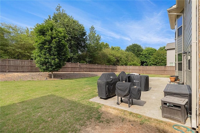 4815 Edgemoore Trce, Cumming, GA 30040 - view of yard with a patio area