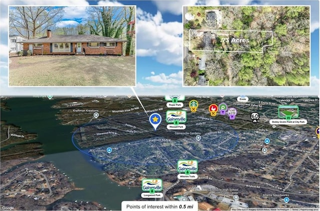 613 Holly Dr, Gainesville, GA 30501 - map