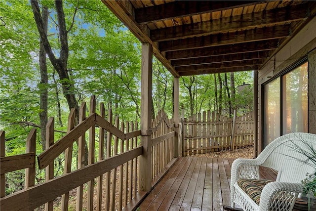 200 Villa Rd Unit 125, Jasper, GA 30143 - view of wooden deck