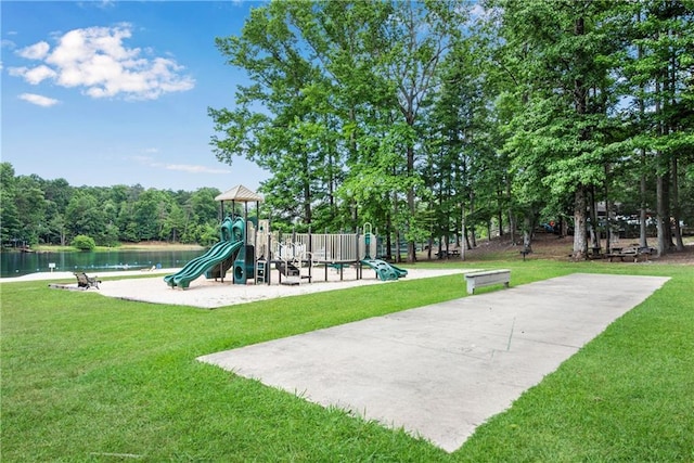 200 Villa Rd Unit 125, Jasper, GA 30143 - community jungle gym featuring a lawn and a water view