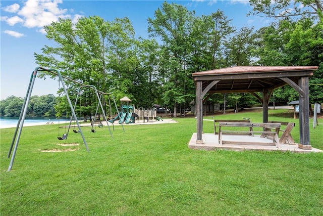 200 Villa Rd Unit 125, Jasper, GA 30143 - view of home's community featuring a gazebo and a lawn