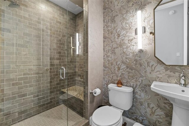 270 17th St NW Unit 2804, Atlanta, GA 30363 - bedroom with floor to ceiling windows and wood finished floors