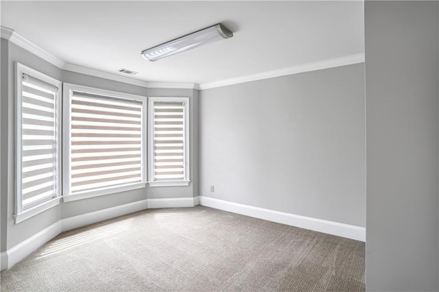 740 Creek Wind Ct, Duluth, GA 30097 - unfurnished room with crown molding, carpet floors, and baseboards